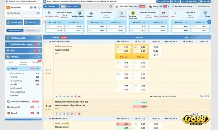 Tham gia cá cược thể thao tại Go88 để nhận phần quà hấp dẫn