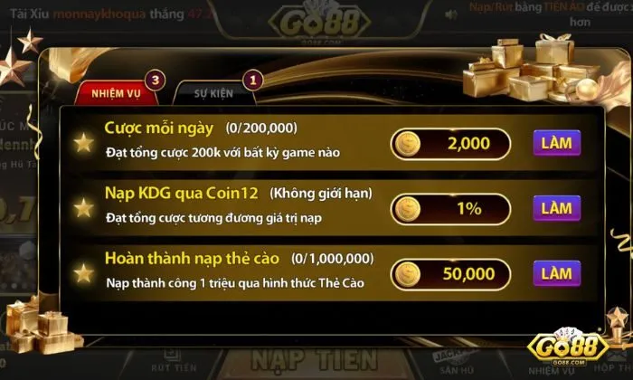 Khuyến mãi go88